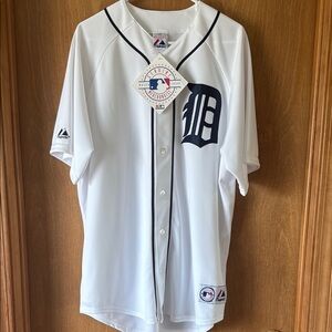 White Detroit Tigers Jersey
